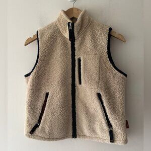 Abercrombie & Fitch Cream Vest